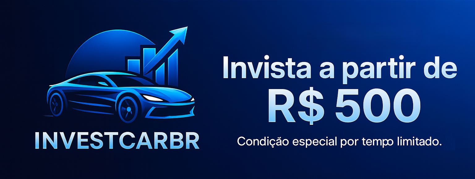 Banner 1: Invista a partir de R$500