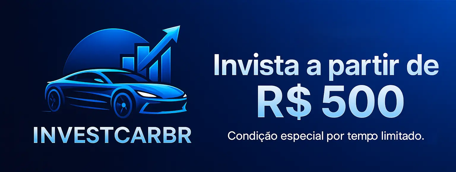 Banner 1: Invista a partir de R$500